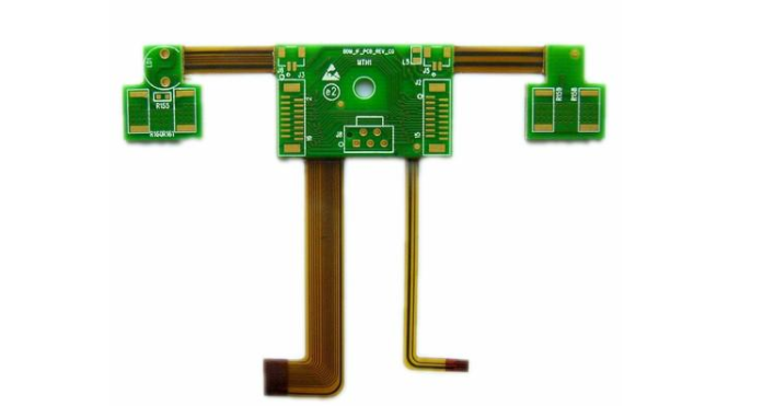 High Precision Rigid Flex PCB Polyimide Fr4 Base Material 1-3 Oz Copper Thickness Termini correlati per circuiti stampati flessibili