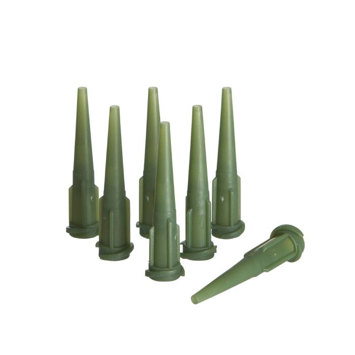 Nordson PN: 7018052 SMOOTHFLOW TAPERED DISPENSING TIP 14 GAUGE OLIVE 50/BOX Uv Glue For Plastic 14Ga Dispensing Needles, 18PCS 2 In ...