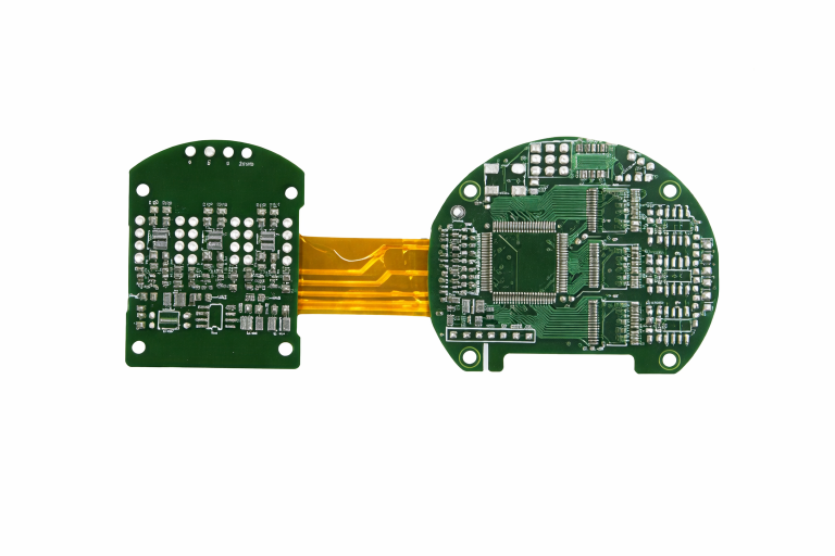 4 Polyimide Rigid Flex PCB Digital Television D Tinned Circuit Board Industry Application