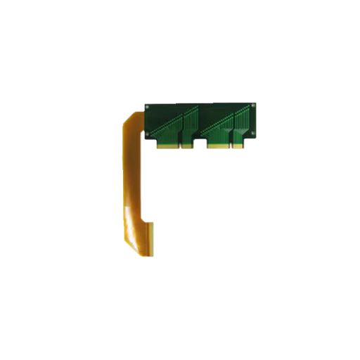 Double Sided Rigid Flex PCB Immersion Gold Impedance 1.0mm Surface Finish ENIG
