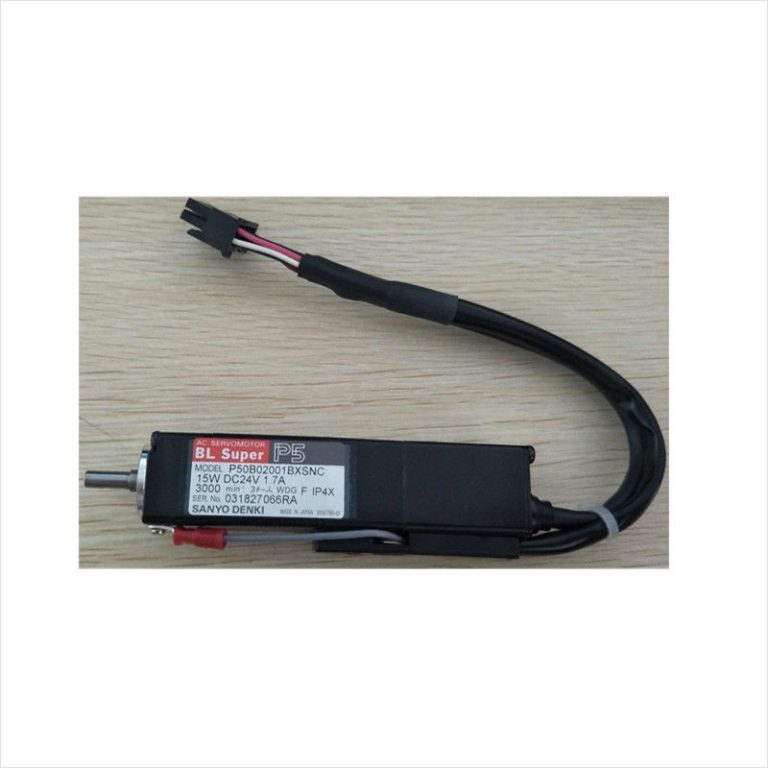 pl29913907 sanyo denki p50b02001bxsncac servo motor 15w dc24v 1 7a for cm402 cm602 z axis